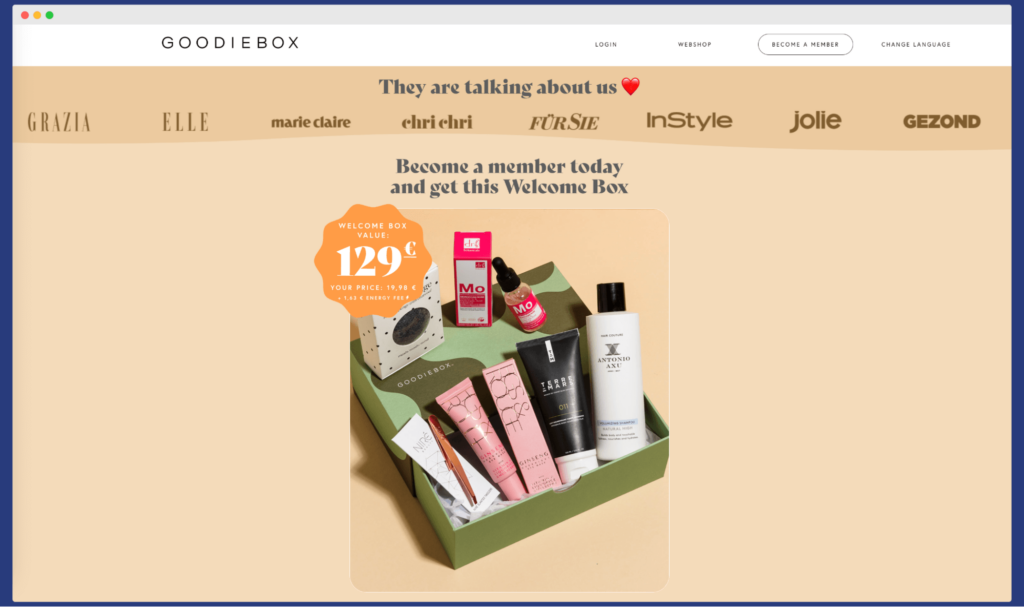 Subscription boxes as a successful ecommerce business idea.